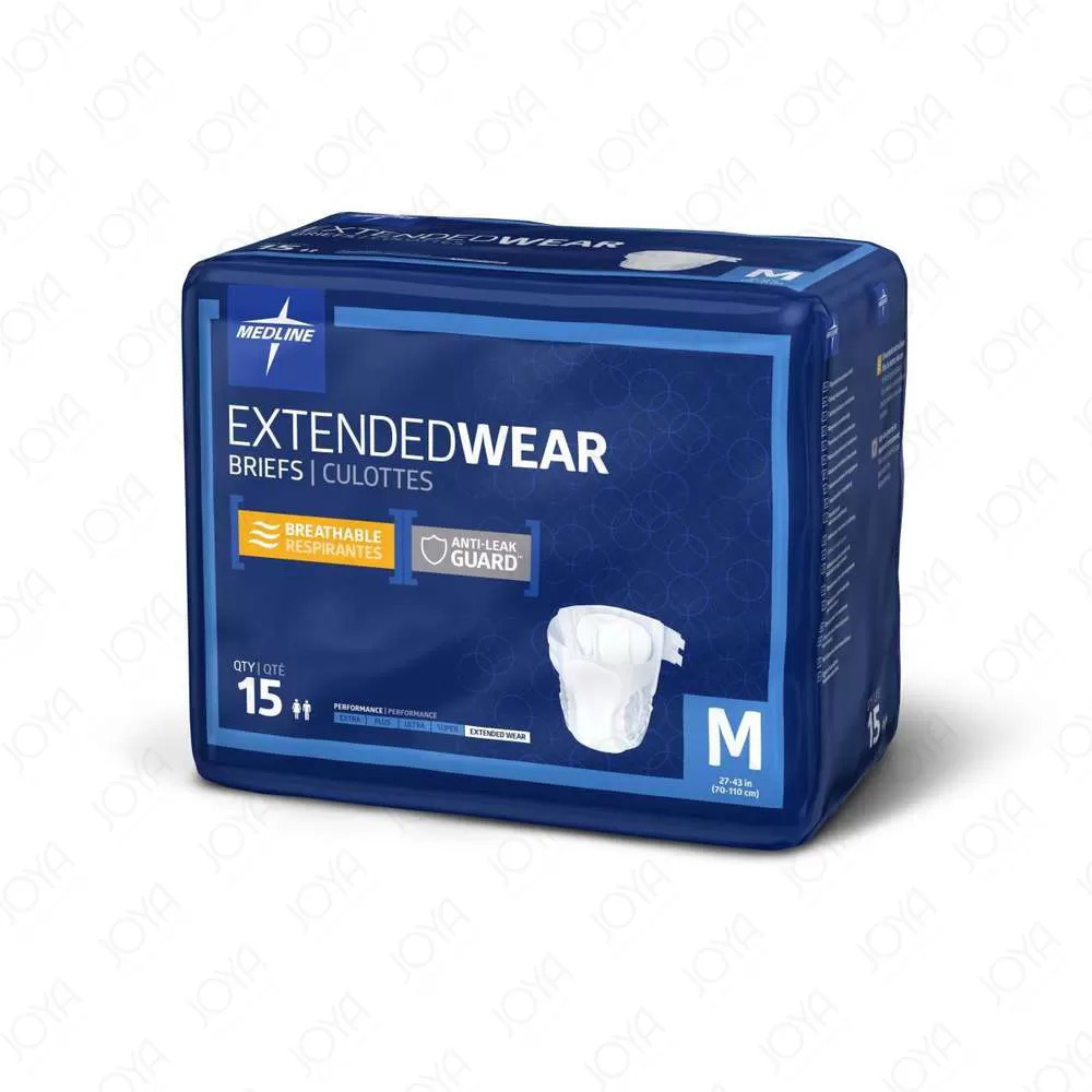 Medline FITRIGHT Extended Wear Brief Wrap Medium 69 - 109 cm