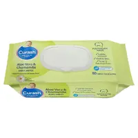 Curash Wipes Soothing Aloe Vera & Chamomile 80's