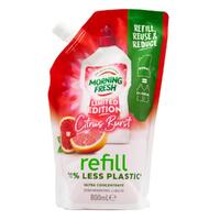 Morning Fresh Dishwashing Liquid Refill Ultra Concentrate Citrus Burst 800mL