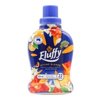 Fluffy Concentrated Fabric Softener Divine Blends Orange Flower & Freesia Limited Edition 450mL