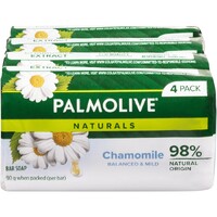 Palmolive Soap Balanced & Mild With Chamomile Extracts 90g Pack of 4's
