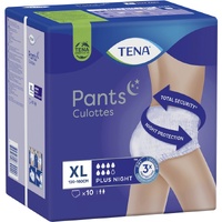 Tena Pants Culottes Plus Night Extra Large 120-160cm 6.5D Pack of 10's