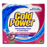 Cold Power Washing Powder  Advanced Clean with a Touch of Fabric Softener 1kg