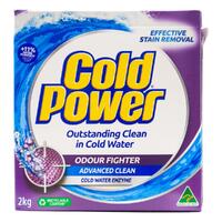 Cold Power Laundry Powder Odour Fighter Advanced Cleaning 2kg