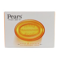 Pears Pure & Gentle Transparent Soap Bar w/ Natural Oils 100g