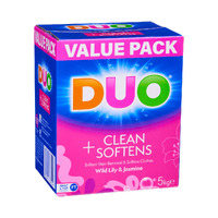 Duo Value Pack Front and Top Loader Wild Lily & Jasmine Clean & Softens 5kg