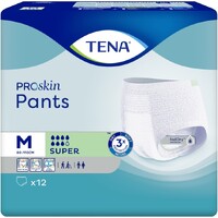 Tena Pants Medium Super Proskin 80-110cm 2010mL 7D Pack of 12's