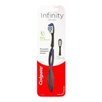 Colgate Toothbrush Infinity Deep Clean with Reusable Aluminium Handle