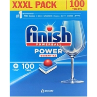 Finish Powerball Essential Dishwashing Tablets 100 Pack