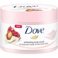 Dove Exfoliating Body Scrub Pomegranate Seeds & Shea Butter Scent 225ml 