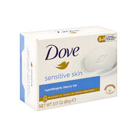 Dove Soap Bar Sensitive Skin Hypoallergenic Beauty Bar 90g