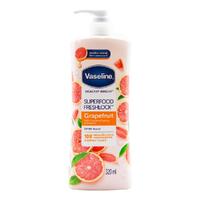 Vaseline Body Lotion Superfood Freshlock Grapefruit 320mL 