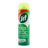 Jif Bathroom Mousse Soap Scum & Daily Dirt Removal Power & Shine Citrus 1L