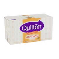 Quilton 3 Ply Soft & Thick Aloe vera Facial Tissues Pack of 95's