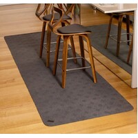 Conni Anti Slip Absorbent Floor Mat Marathon Runner (90cm x 300cm) Grey