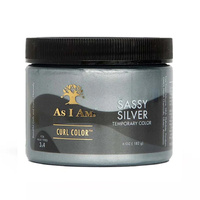 As I Am Curl Color Temporary Color Gel Damage Free Sassy Silver 182g(6oz)