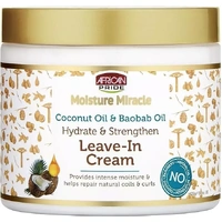 African Pride Moisture Miracle Coconut Oil & Baobab Oil Leave-In Cream 425g(15oz)