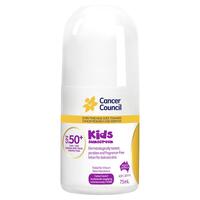 Cancer Council SPF 50+ Kids Roll On 75mL