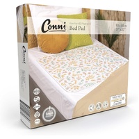 Conni Reusable Bed Pad (95cm x 85cm) - Organic Print