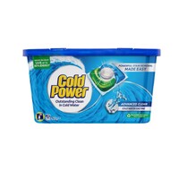 Cold Power Advanced Clean Laundry Capsules Washing Detergent Pack of 45's