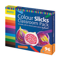 Slicks by Zart Colour Classpack Pack of 96's