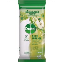 Dettol Multipurpose Disinfectant Cleaning Wipes Apple Pack of 110's