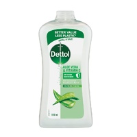 Dettol Antibacterial Liquid Hand Wash Hand Soap Refill Aloe Vera 950mL