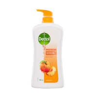 Dettol Profresh Shower Gel Body Wash Peach Burst 950mL