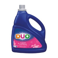 Duo Laundry Liquid Detergent Cleans & Softener Wild Lily & Jasmine 4L