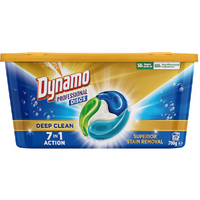 Dynamo Professional Laundry Capsules Deep Clean  7 in 1 Pack of 28's