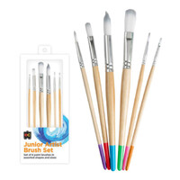 Educational Colours Junior Artist Brush Set of 6