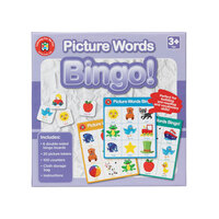 Picture Words Bingo Game