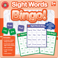 Sight Words Bingo Game