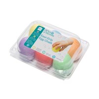 First Creations Easi-Grip Egg Shaped Chalk Assorted Pack of 6's