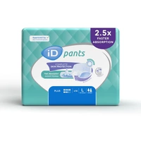 iD Pants Plus Large (100-150cm) 6.5D 1590mL Pack of 14's