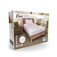 Conni Micro-Plush Single Waterproof Mattress Encasement 92 x 188 x 30cm