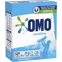 Omo Sensitive Washing Powder Front & Top Loader 2kg