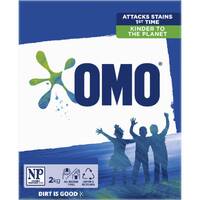 Omo Active Clean Front & Top Loader Laundry Washing Powder Detergent 2kg