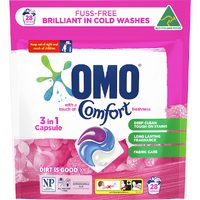 Omo 3 In 1 Laundry Capsules Comfort Pack of 28's 