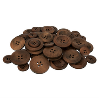 Wooden Buttons Assorted Pack of 50