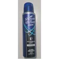 Shower To Shower Men Deodorant Invisible Dry 150mL