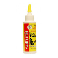 Sulfur 8 Loc Twist & Braid Oil 118mL(4oz)