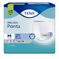 Tena Pants Plus Medium Proskin 80-110cm 6D 1400mL Pack of 14's