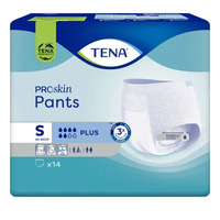 Tena Pants Plus Small Proskin 65- 85cm 6D 1400mL Pack of 14's