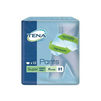 Tena Pants Super Extra Large 120-160cm 7D 2010mL Pack of 12's